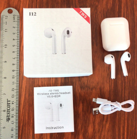 i7s TWS Bluetooth Earbuds with Charging Case