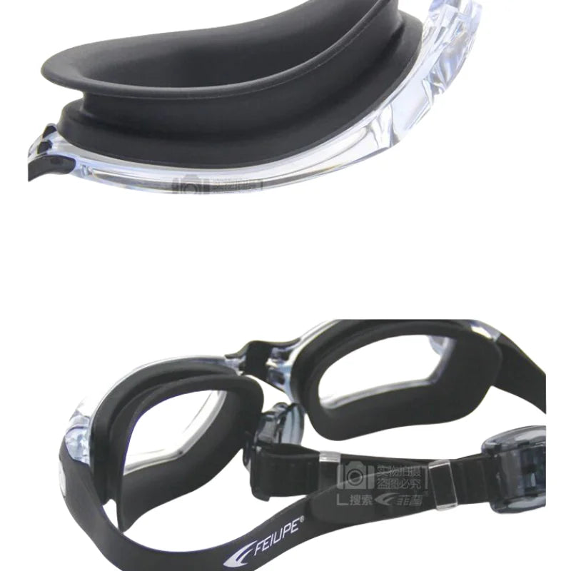 Women Men Swimming Goggles Myopia Professional Diving Glasses anti Fog Diopter Clear Lens Pool Eyewear
